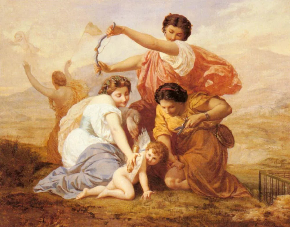 Couper les ailes de Cupidon - Henri-Pierre Picou image 1 reproduction réalisée par Alpha Reproduction