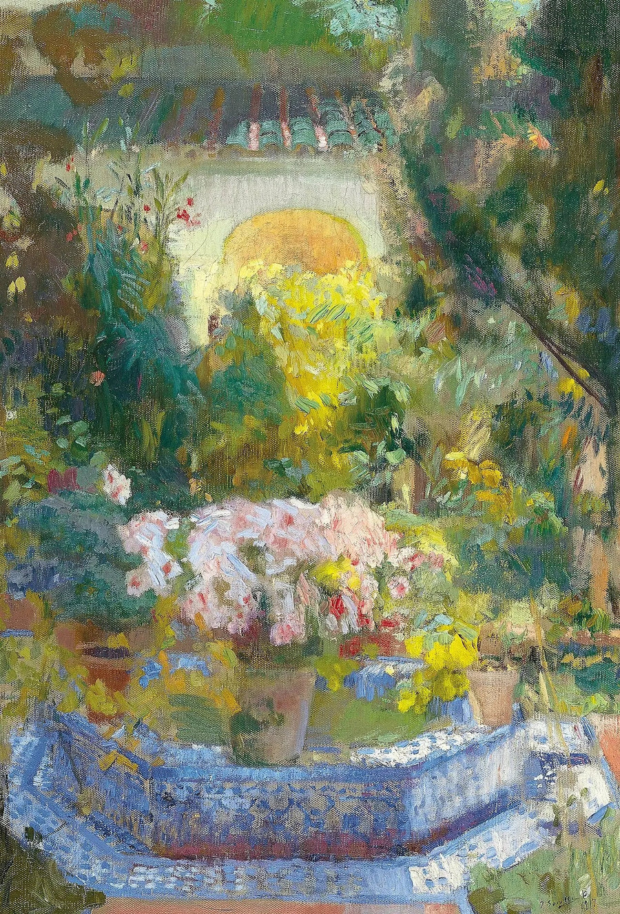 Cour de la Casa Sorolla - Joaquín Sorolla