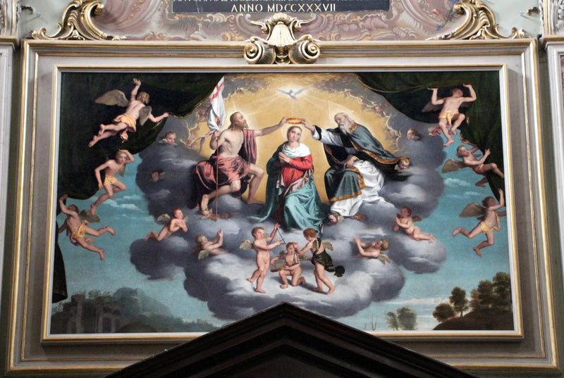 Couronnement de la Vierge - Giovanni Battista Moroni