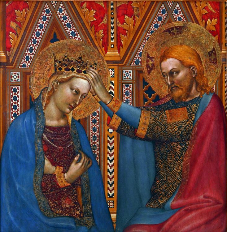 Couronnement de la Vierge - Giovanni da Milano - Alpha Reproduction