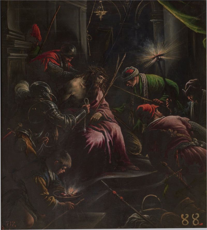 Le couronnement d'épines - Leandro Bassano