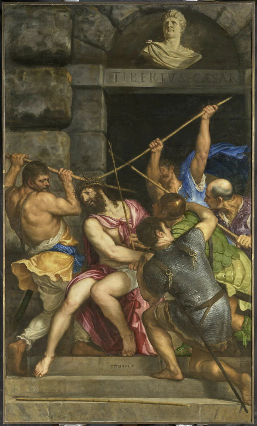 Le Couronnement d'épines - Tiziano ou Titien