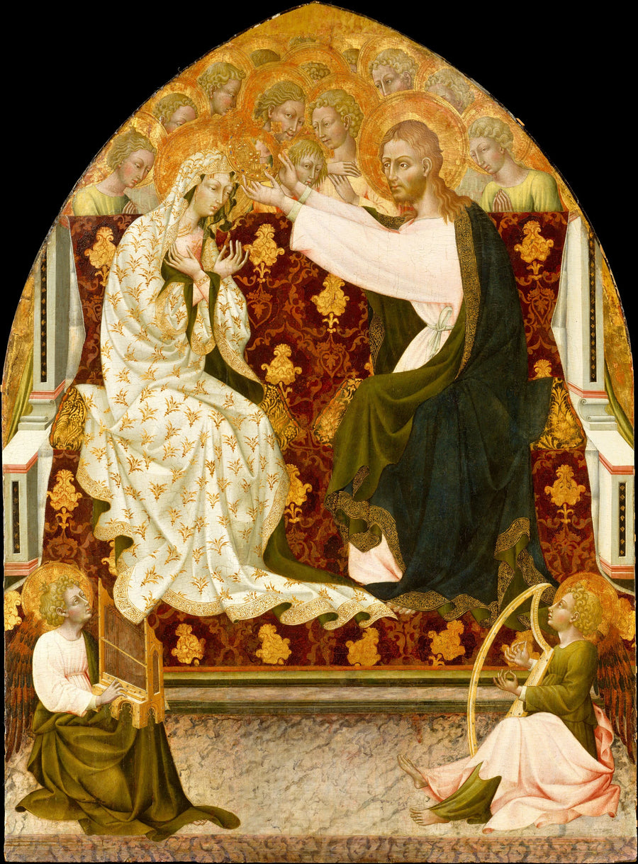 Le Couronnement de la Vierge - Giovanni di Paolo (Giovanni di Paolo di Grazia)