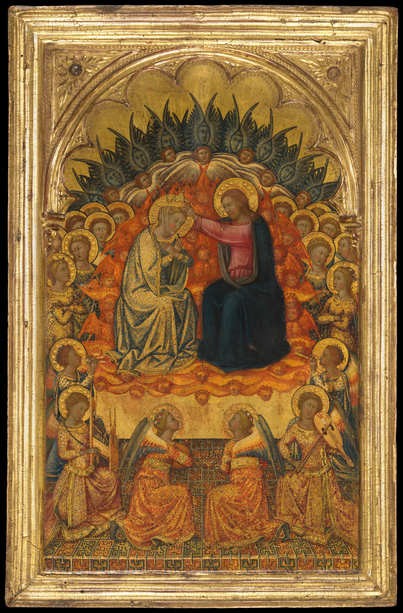 Le couronnement de la Vierge - Niccolò di Buonaccorso