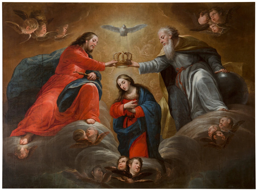 Le couronnement de la Vierge - Pedro de Calabria