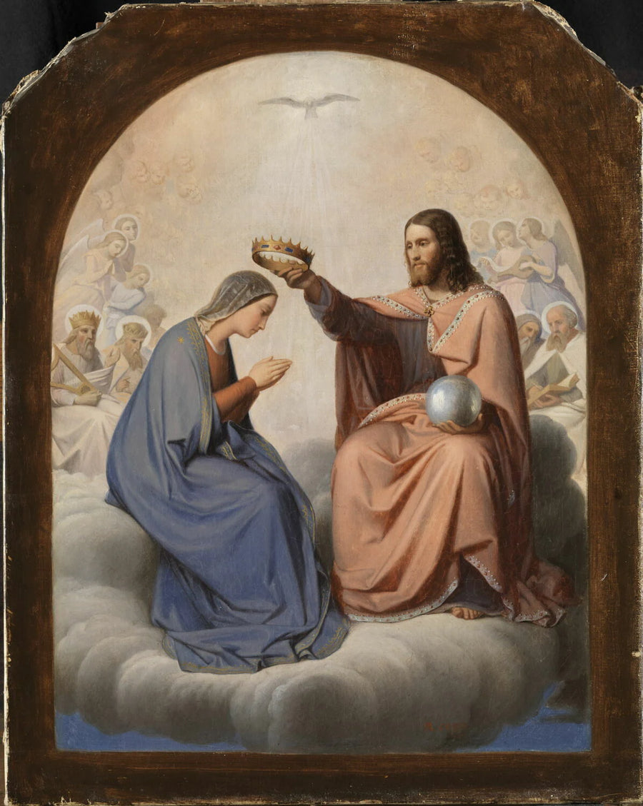 Le Couronnement de la Vierge, Reine des Cieux - Romain Cazes