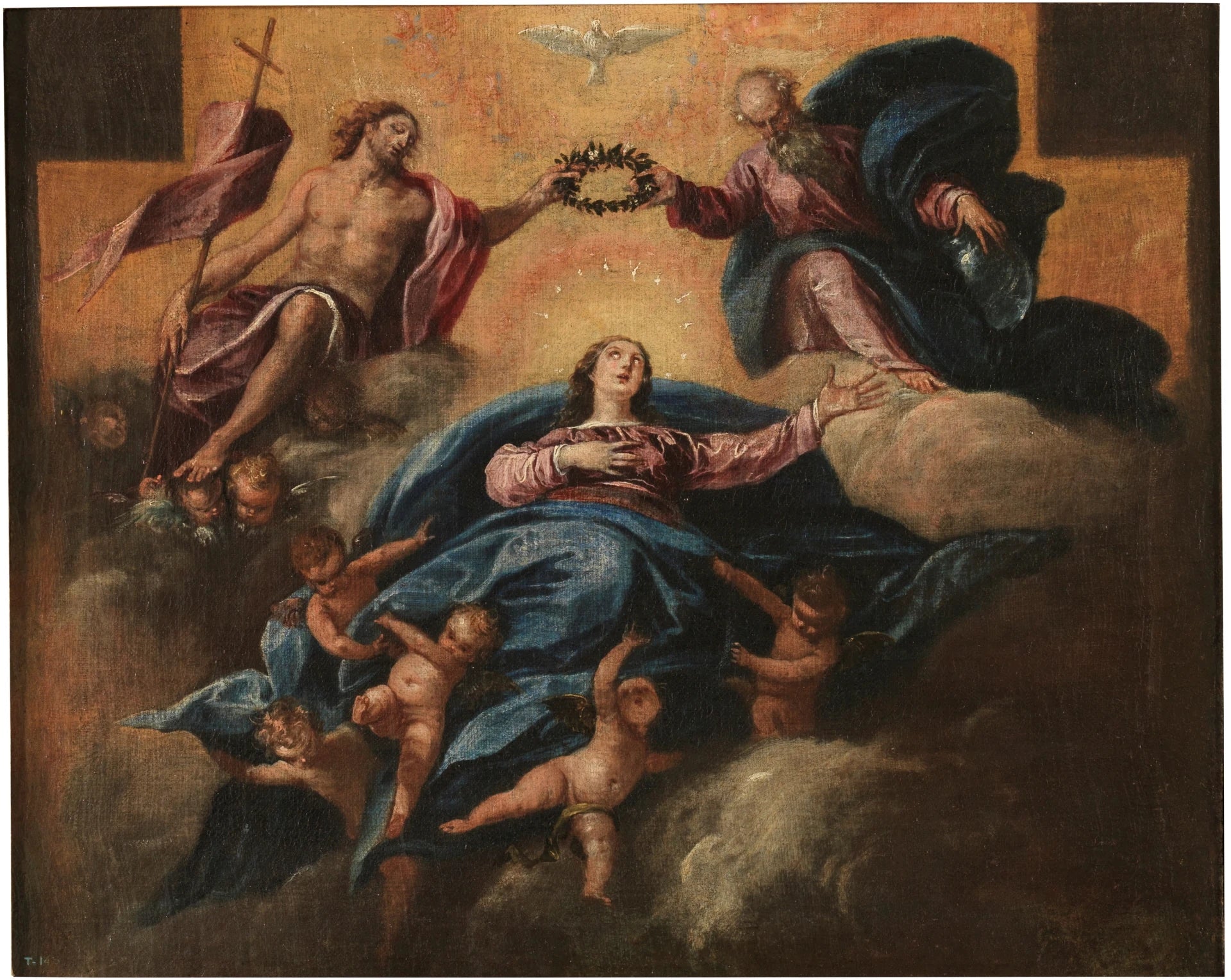 Le couronnement de la Vierge - Sebastián Herrera Barnuevo