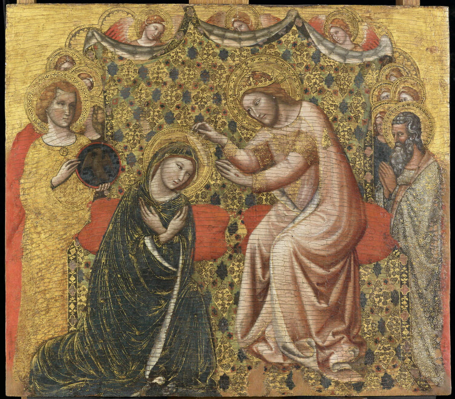 Le Couronnement de la Vierge - Vitale da Bologna (Vitale di Aimo degli Equi ou Vidalino Aymi de Equis, dit)