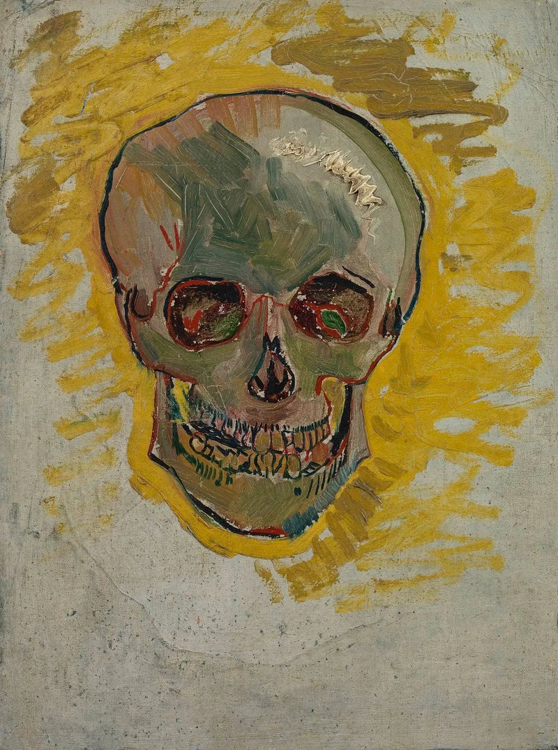 Crâne de squelette - Vincent van Gogh