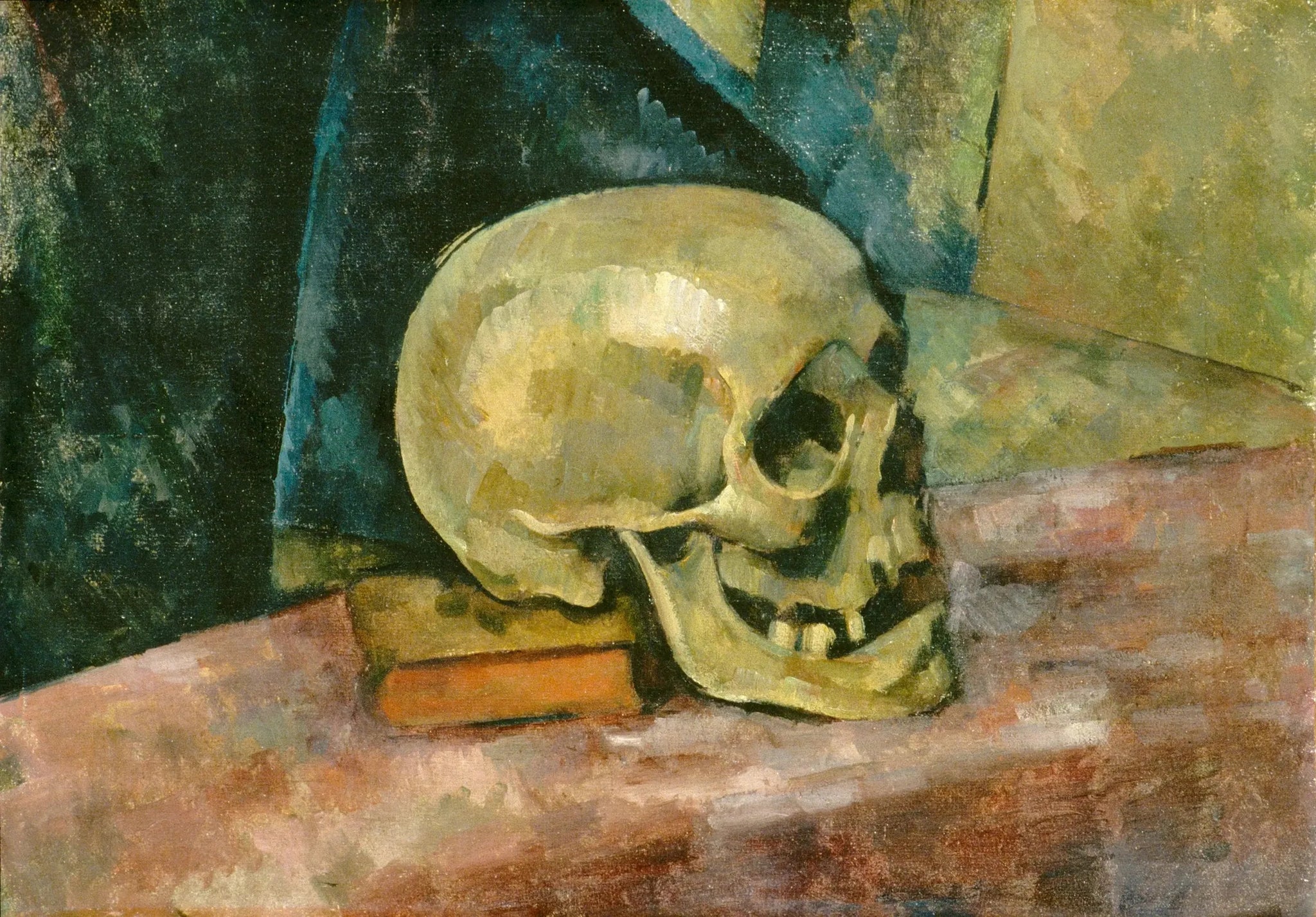 Crâne - Paul Cézanne image 1 reproduction réalisée par Alpha Reproduction