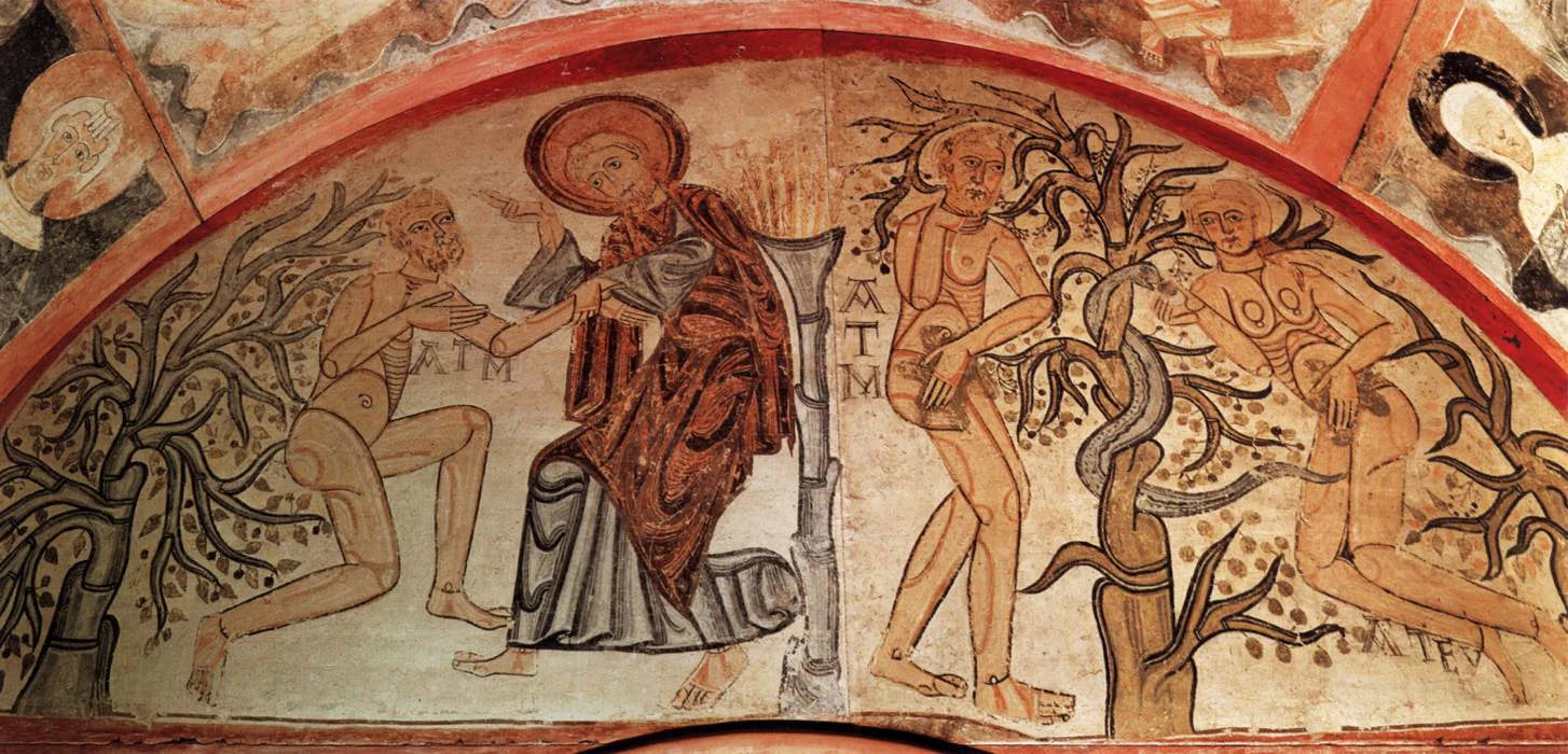 Création Adam et le péché originel - Artiste inconnu