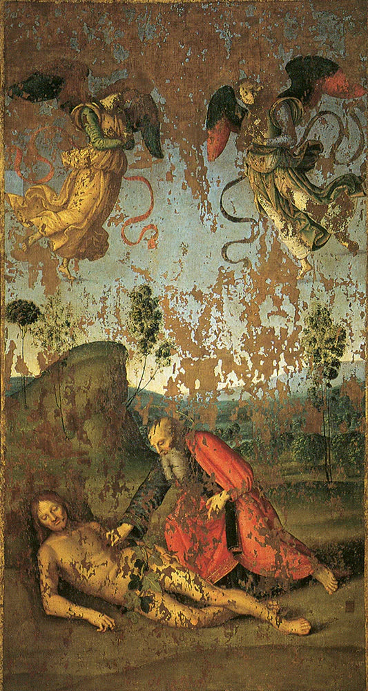 La création d'Ève à partir de la côte d'Adam - Raphaël Sanzio