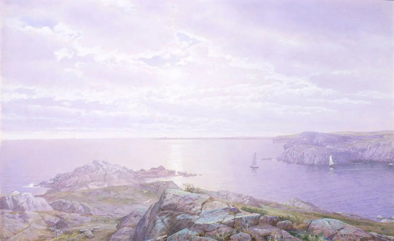 Crique rocheuse - William Trost Richards