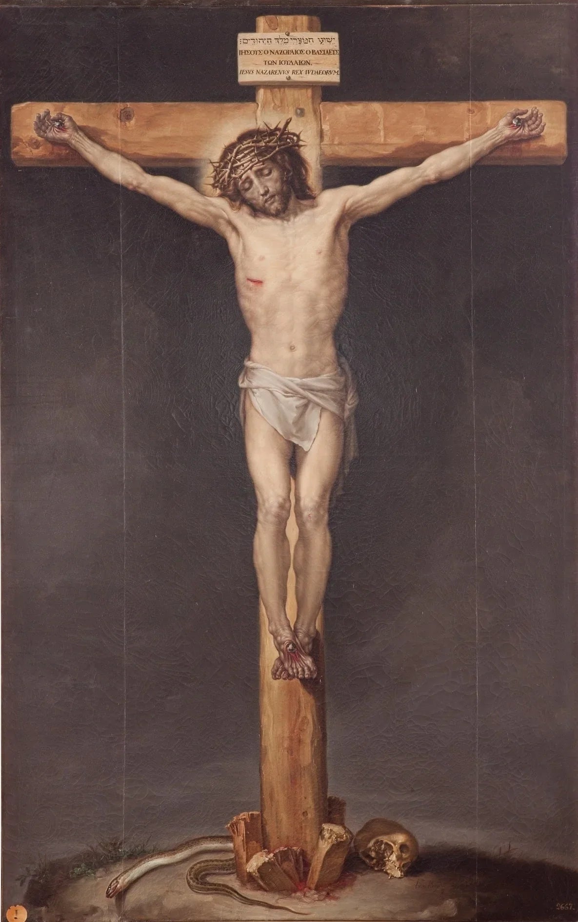 Cristo crucificado - Francisco Bayeu image 1 tableau peint à l’huile sur toile