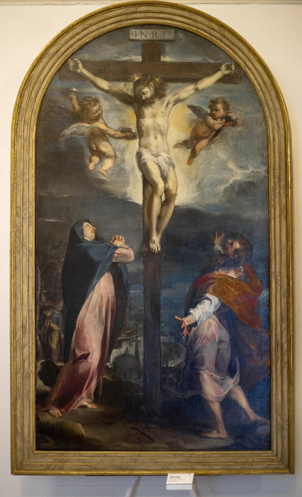 Crocifissione con i dolenti - Federico Barroci image 1 tableau peint à l’huile sur toile