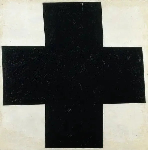 Croix noire - Kazimir Malevich image 1 copie de tableau peinte à la main