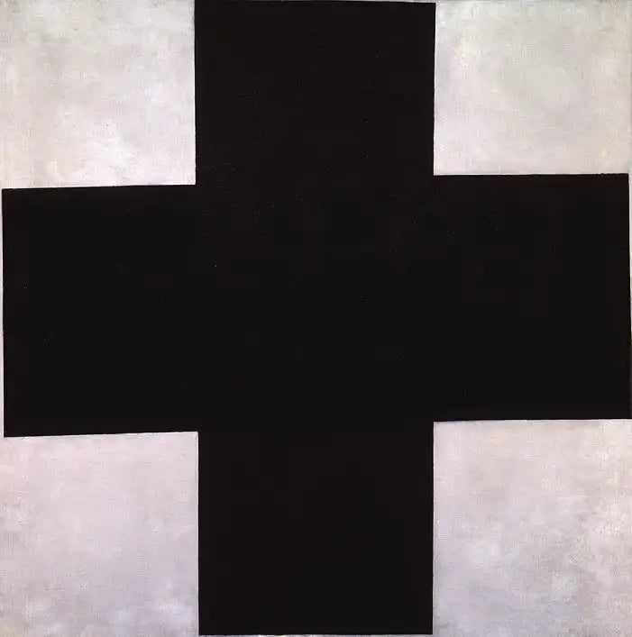 Croix Noire - Kazimir Malevich image 1 reproduction d’œuvre d’art à l’huile