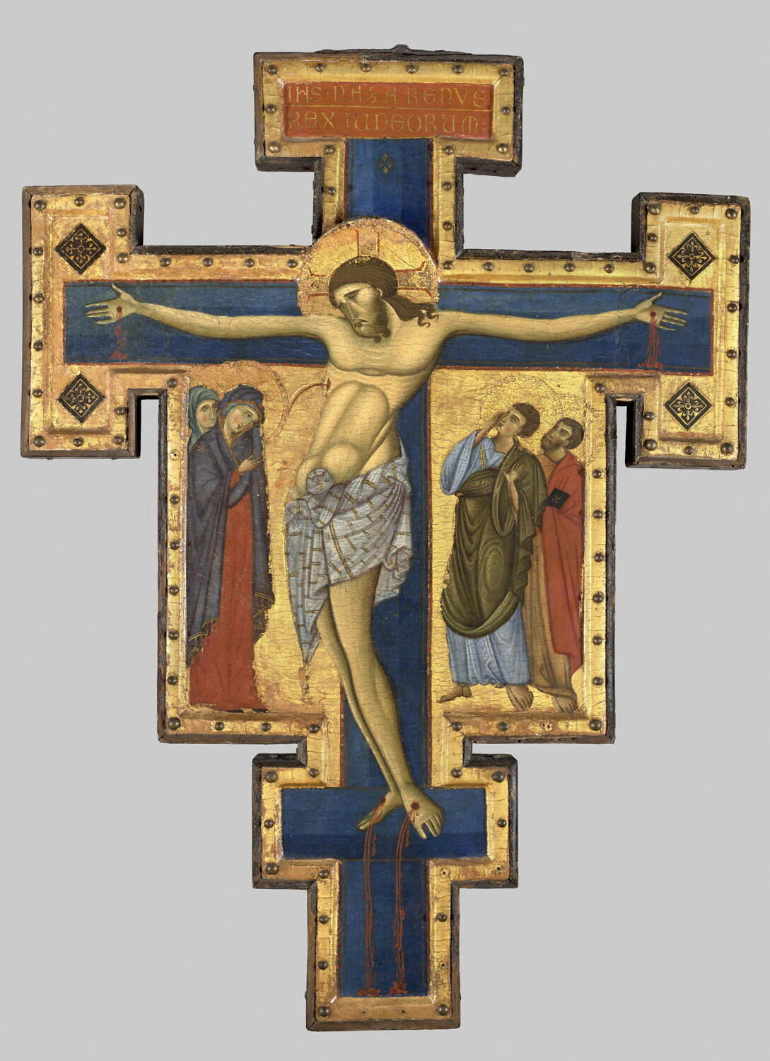 Croix peinte - Maître de San Francesco