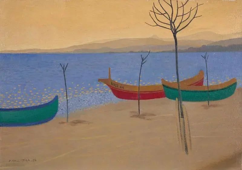 Cros de Cagnes - Félix Vallotton image 1 tableau peint à l’huile sur toile