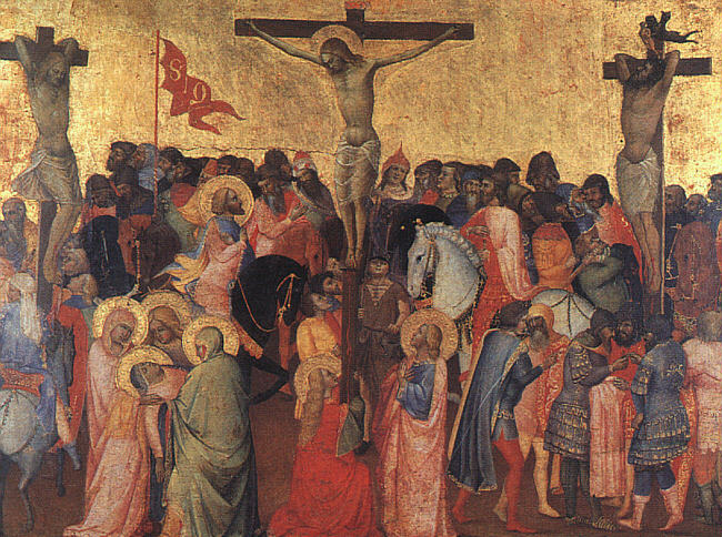 Crucifixion - Agnolo Gaddi image 1 reproduction réalisée par Alpha Reproduction