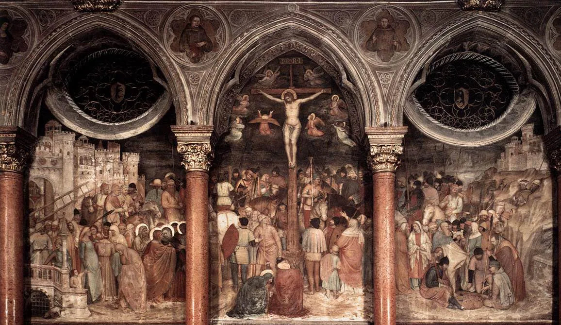Crucifixion - Altichiero da Zevio image 1 reproduction de peinture à l’huile