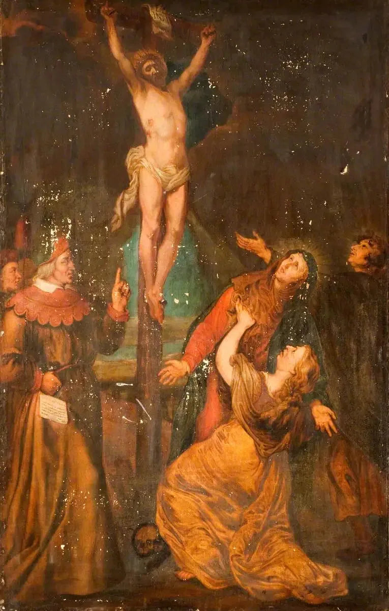 Crucifixion - Antoine van Dyck image 1 copie de tableau peinte à la main
