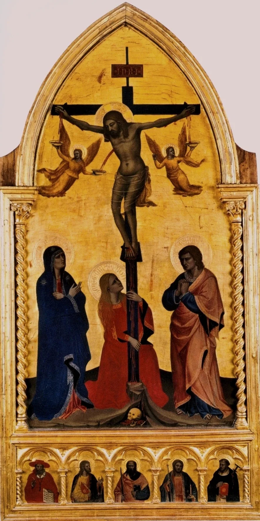 Crucifixion avec saints - Nardo di Cione