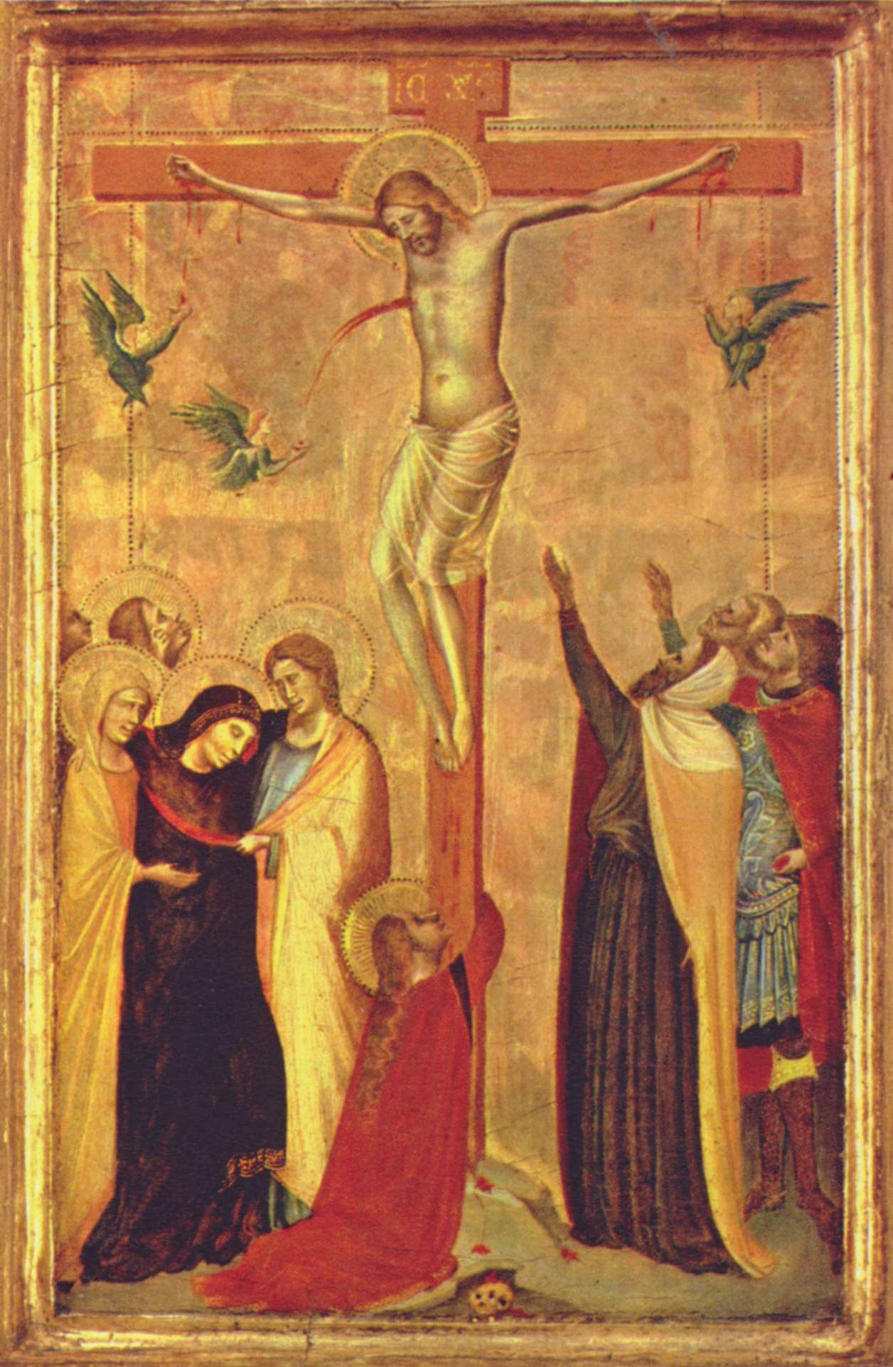 Crucifixion - Bernardo Daddi image 1 copie de tableau peinte à la main