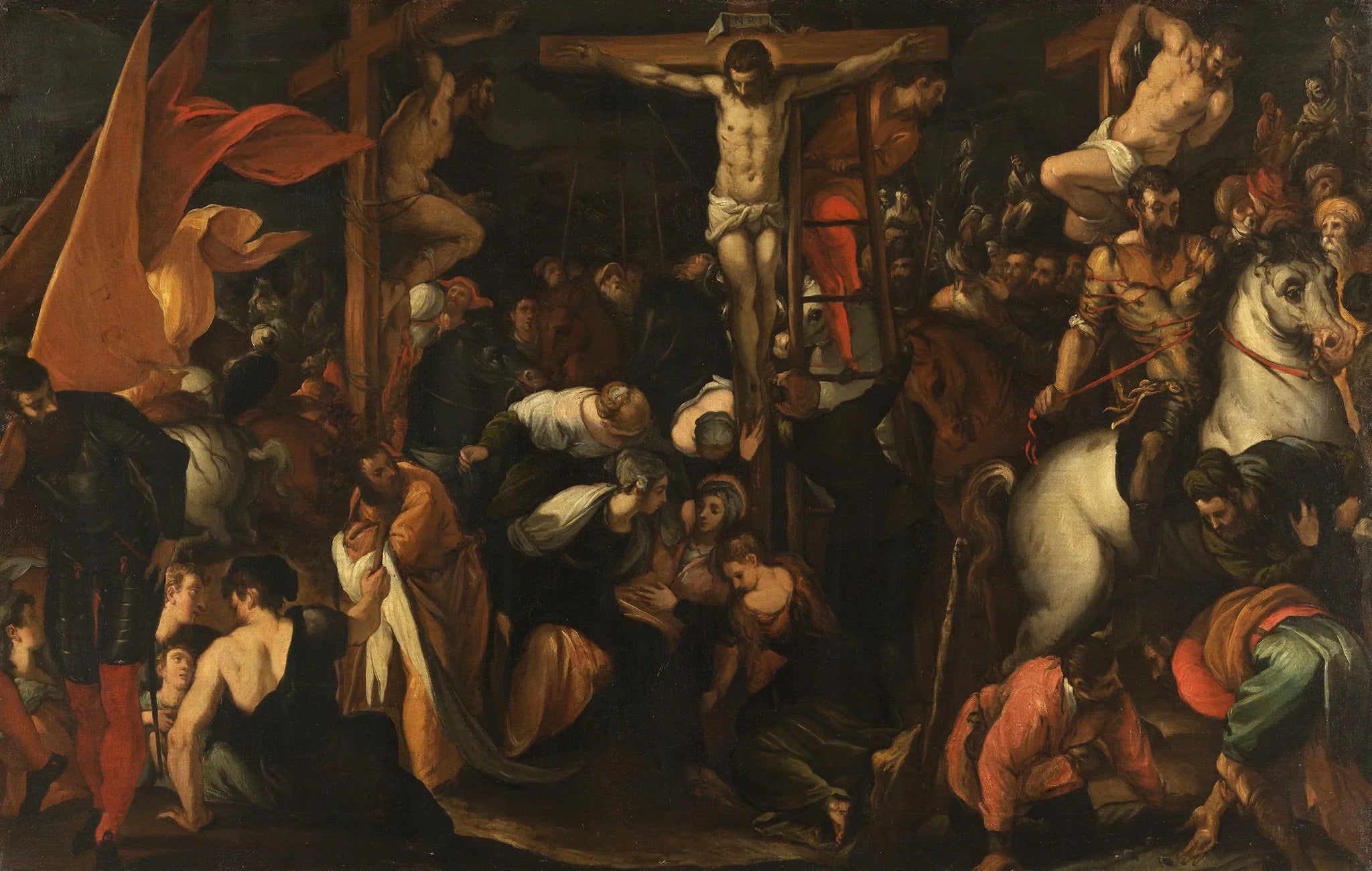 Crucifixion (copie) - Jacopo Tintoretto image 1 tableau peint à l’huile sur toile