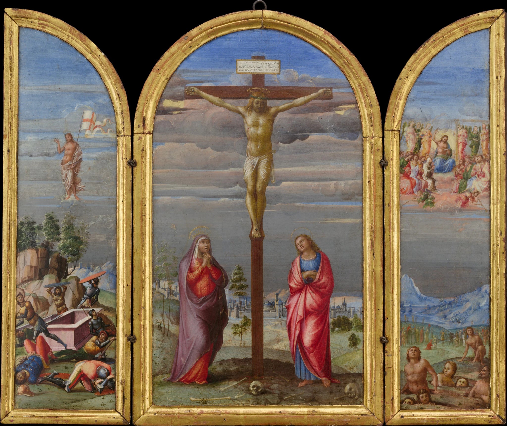 La Crucifixion - Francesco Granacci (Francesco di Andrea di Marco)