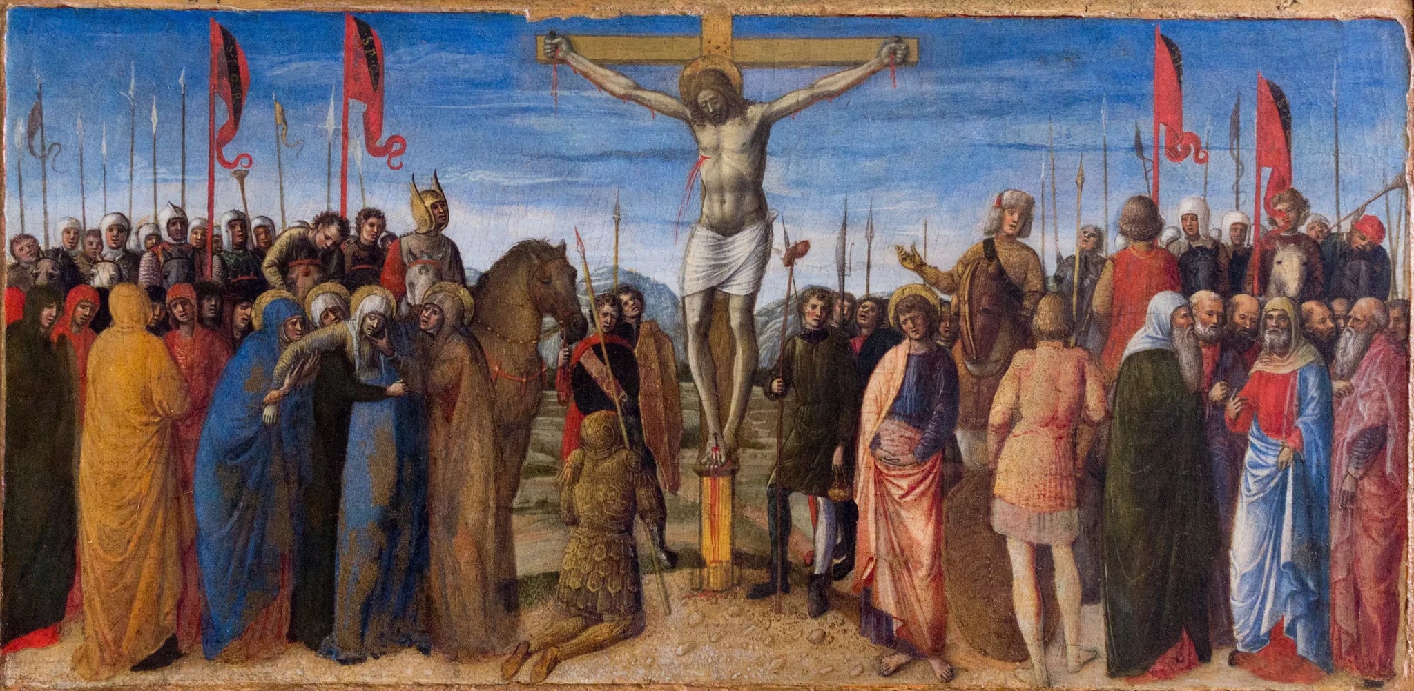 Crucifixion - Iacopo Bellini image 1 copie peinte à la main à l’huile