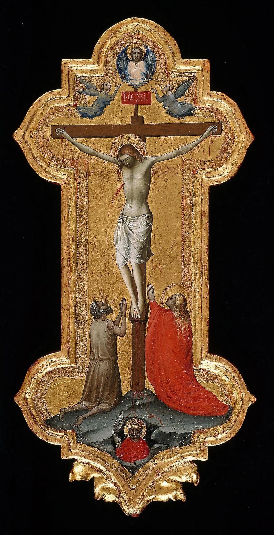 Crucifixion - Lorenzo Monaco image 1 reproduction réalisée par Alpha Reproduction