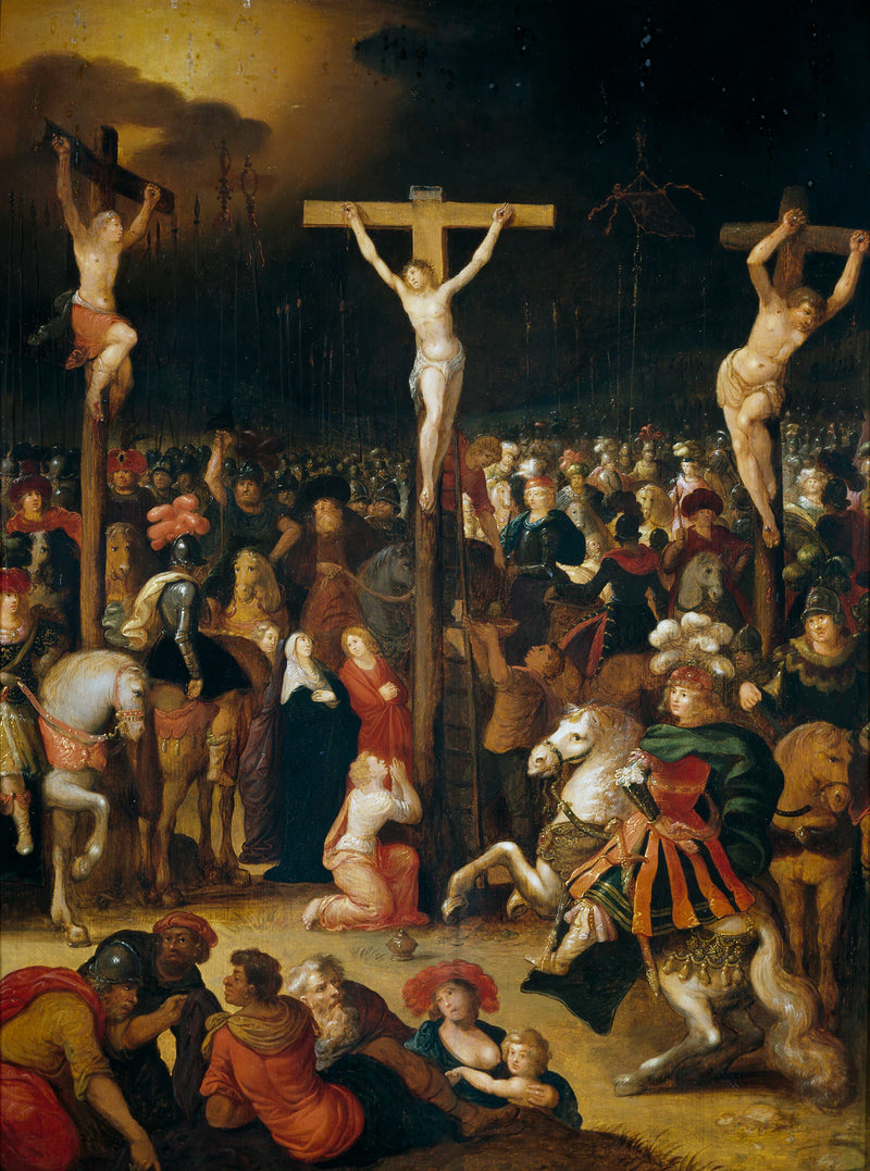 La Crucifixion - Louis de Caullery