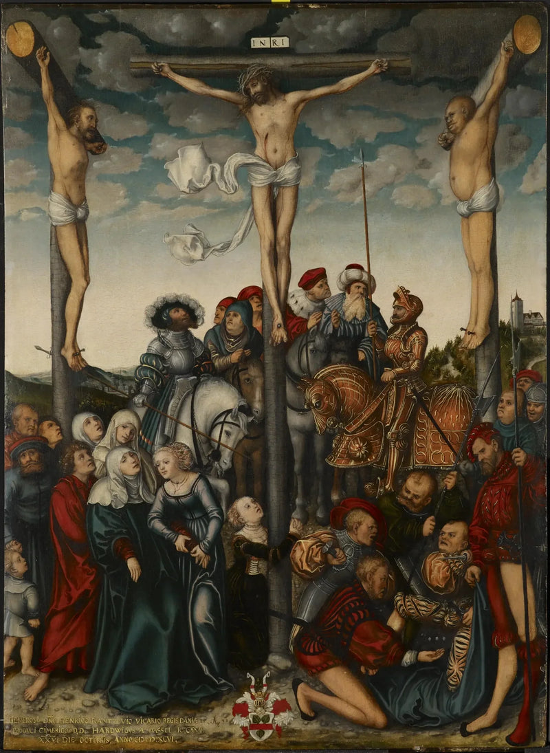 Crucifixion - Lucas Cranach the Elder