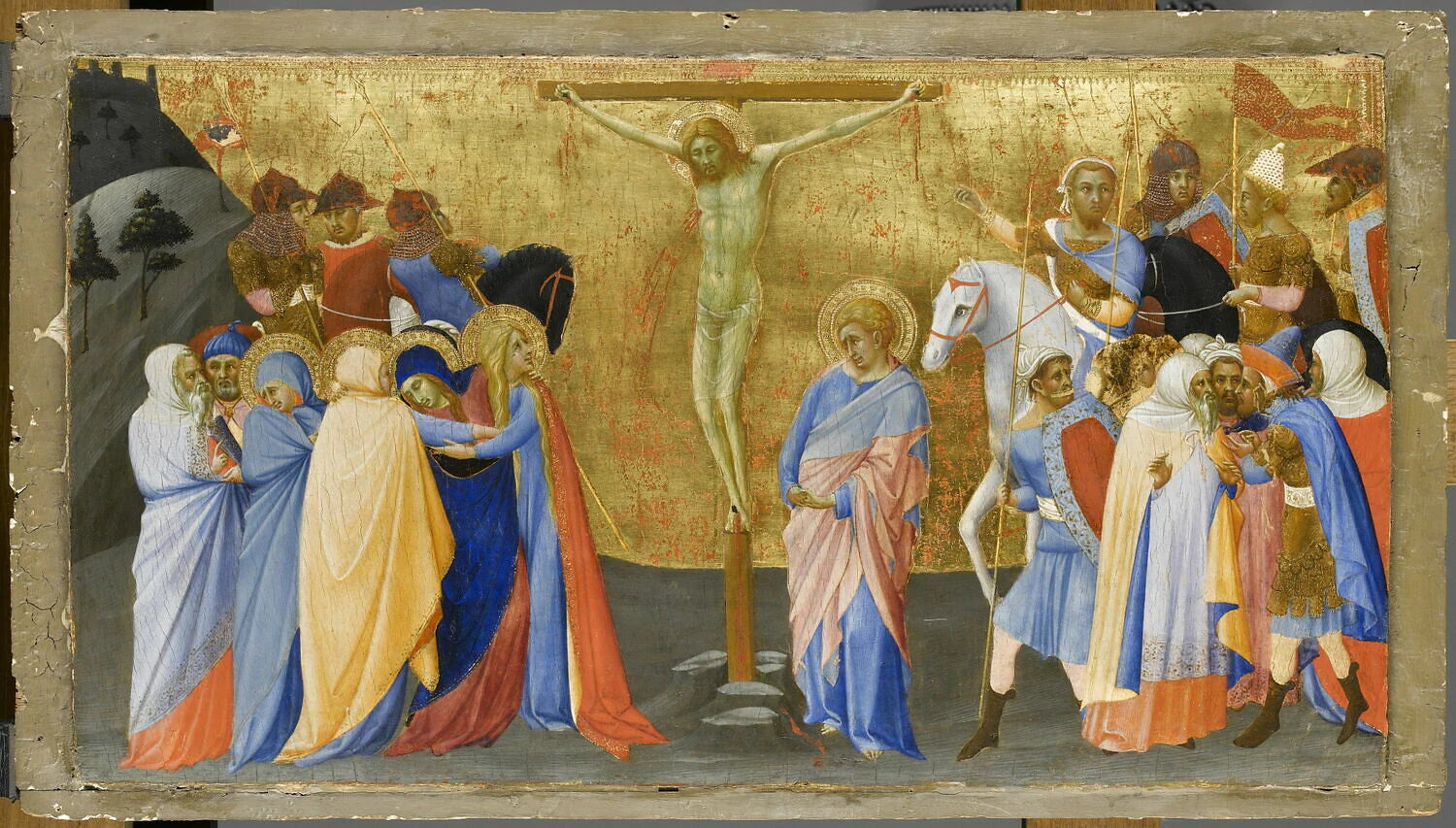La Crucifixion - Maître de la Madone San Pietro d'Ovile