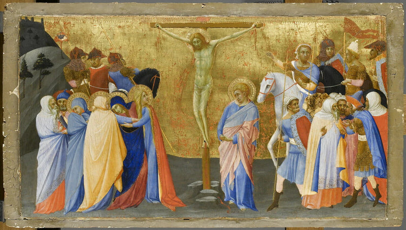 La Crucifixion - Maître de la Madone San Pietro d'Ovile