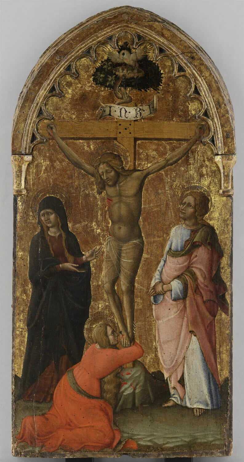 La Crucifixion - Nicola di Ulisse da Siena