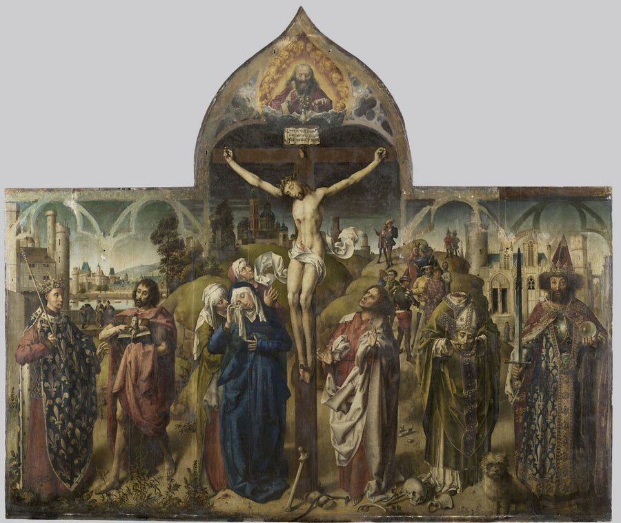 La Crucifixion du Parlement de Paris - Maître de Dreux Budé (André d'Ypres?)