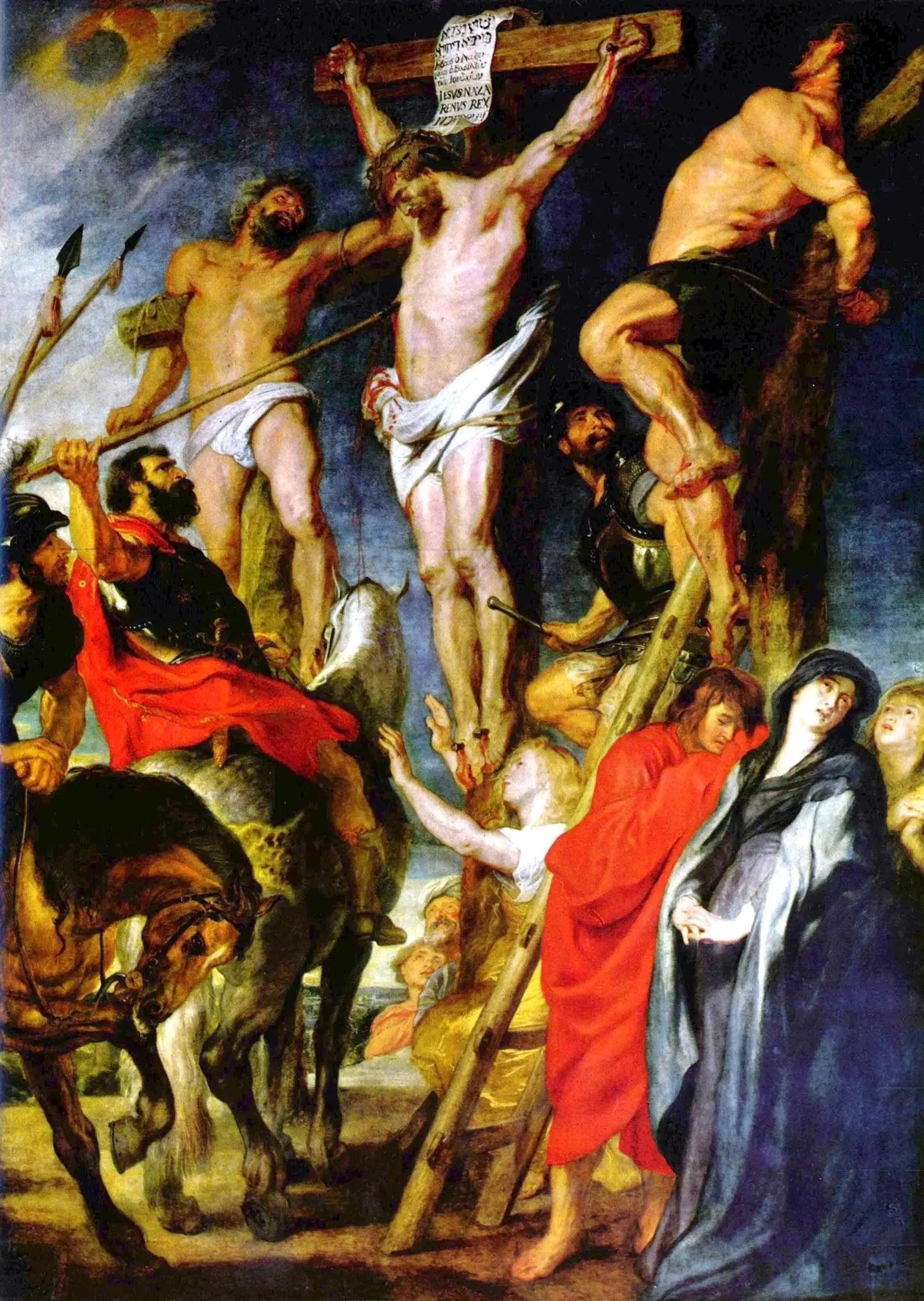 Crucifixion - Peter Paul Rubens image 1 copie de tableau peinte à la main