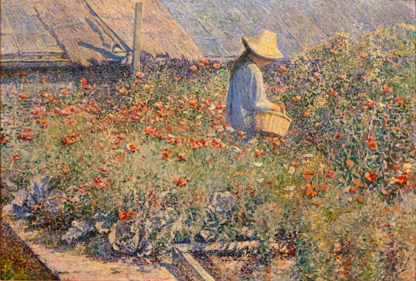 Cueillette - Anna Boch image 1 reproduction artisanale de tableau