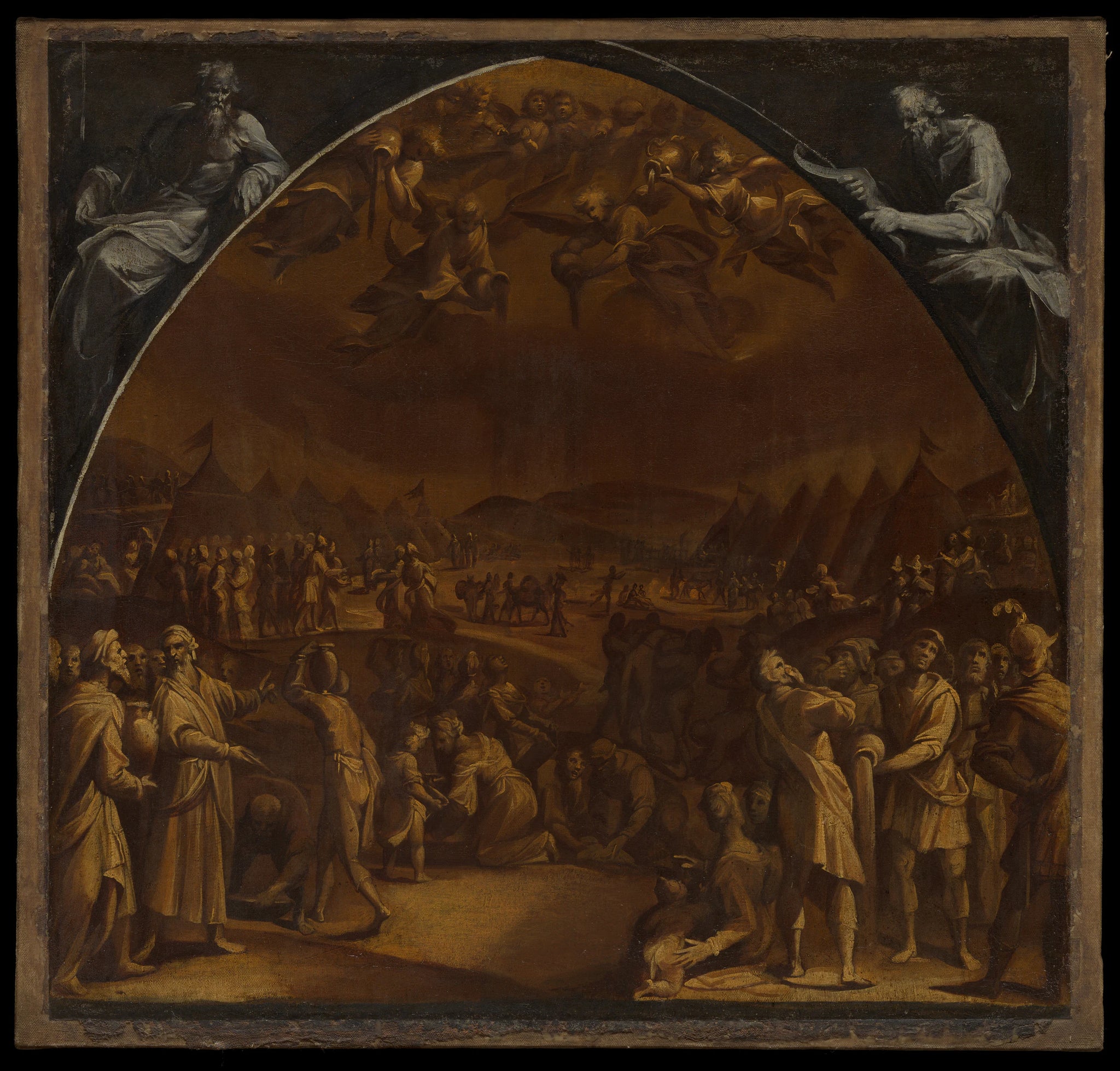 La Cueillette de la Manne - Aurelio Lomi