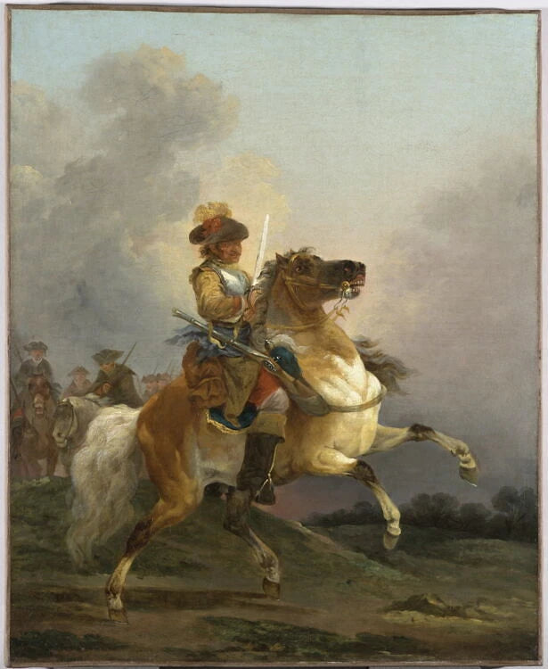 Cuirassier au galop - François-Joseph Casanova