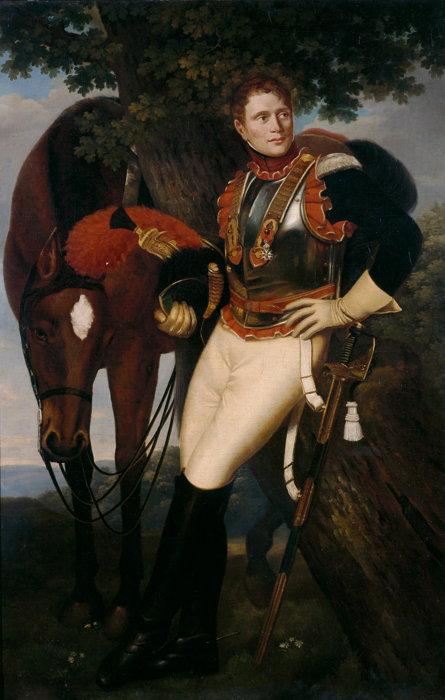 Le cuirassier Jean Baptiste Poret-Dulongval - José de Madrazo y Agudo