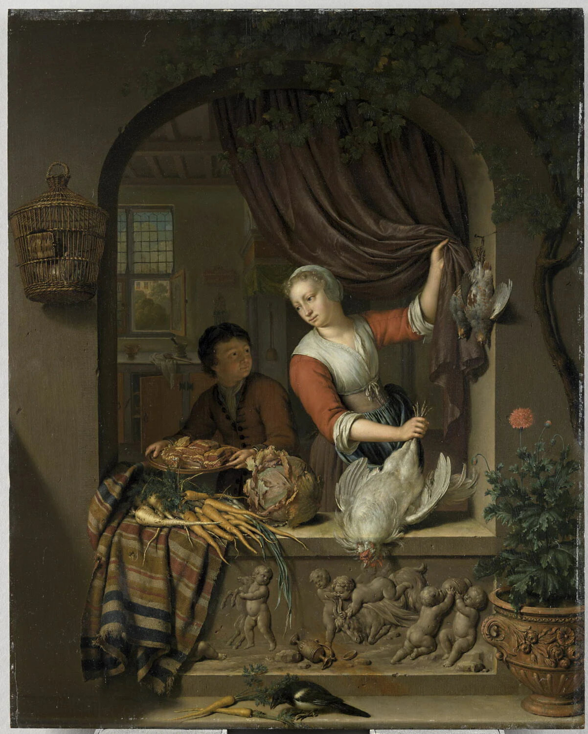 La Cuisinière - Willem van Mieris