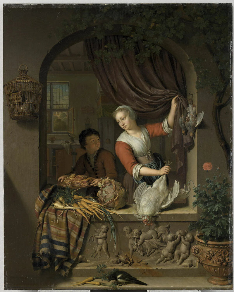 La Cuisinière - Willem van Mieris