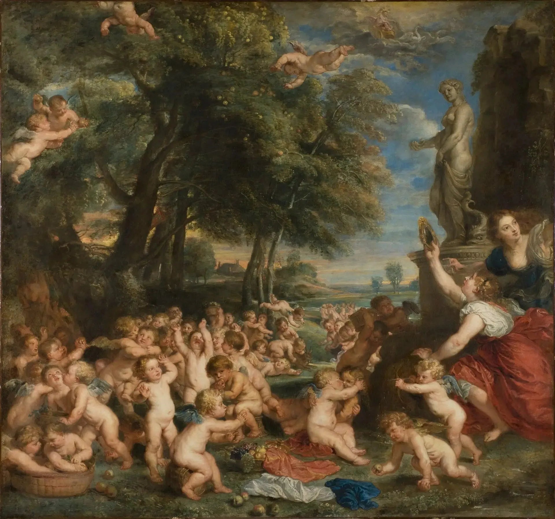 Culte de Vénus - Peter Paul Rubens image 1 reproduction d’œuvre d’art à l’huile