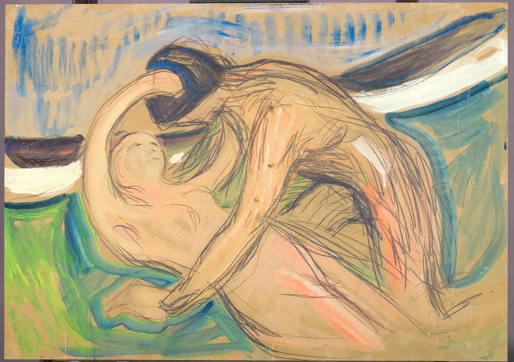 Cupidon - Edvard Munch image 1 reproduction réalisée par Alpha Reproduction
