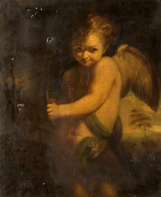 Cupidon - Joshua Reynolds image 1 reproduction artisanale de tableau