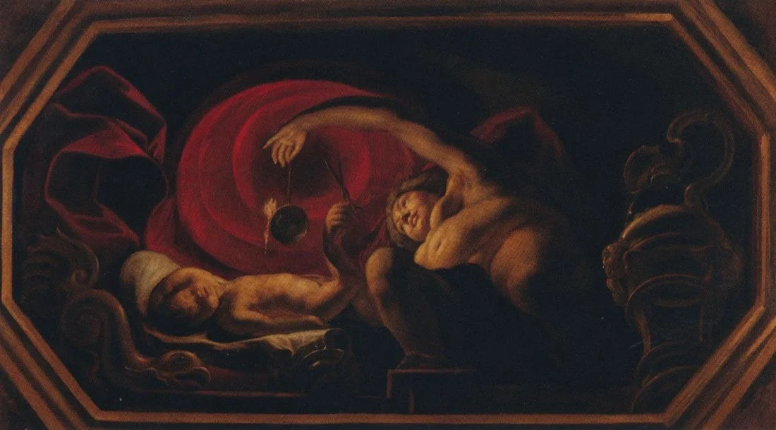 Curiosité de la psyché - Jacob Jordaens image 1 copie de tableau peinte à la main