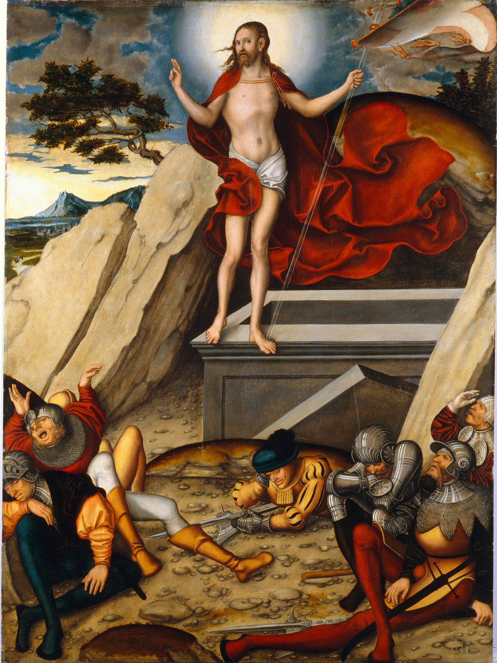 Cycle de la Passion: La Résurrection - Lucas Cranach the Elder - Alpha Reproduction